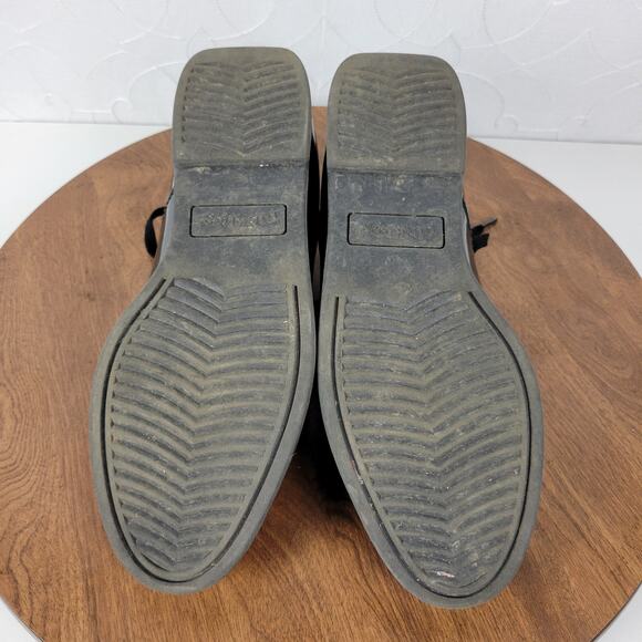 DINKLES Shoes Mens 11 Womens 13 Black Patent Formal Marching Band  Lace Up - Picture 13 of 16